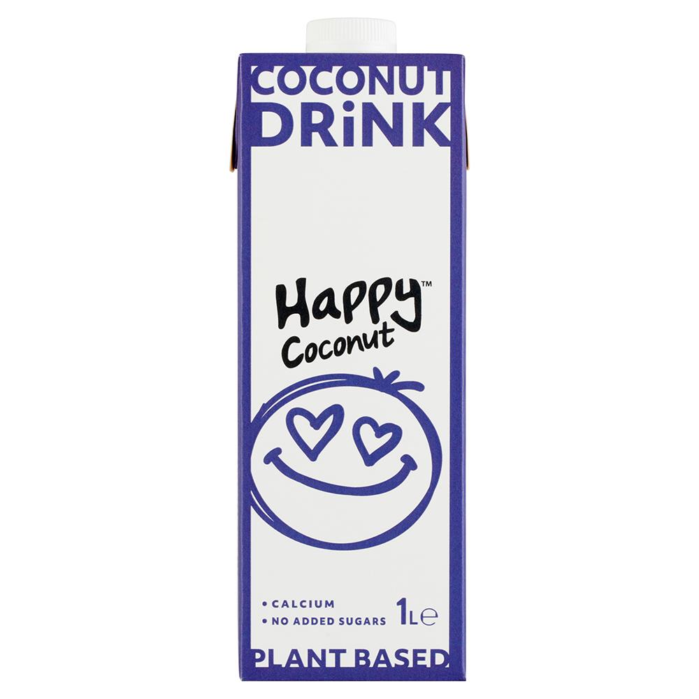 Happy Coconut - Băutură din cocos și orez cu calciu UHT 1 l