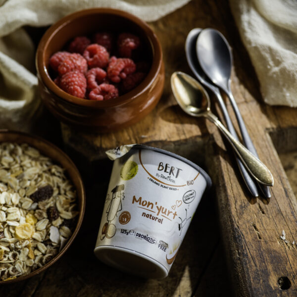 Monyurt Natural Cocos - alternativă vegetală la iaurt, din cremă de cocos ECO - imagine 2