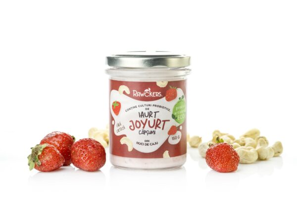 Joyurt - alternativă vegetală din nuci caju ECO, cu căpșuni - imagine 2