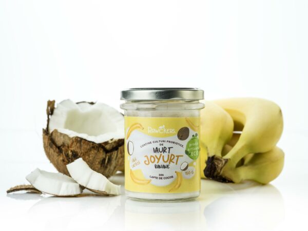 Joyurt - alternativă vegetală din cremă de cocos ECO, cu banane - imagine 2