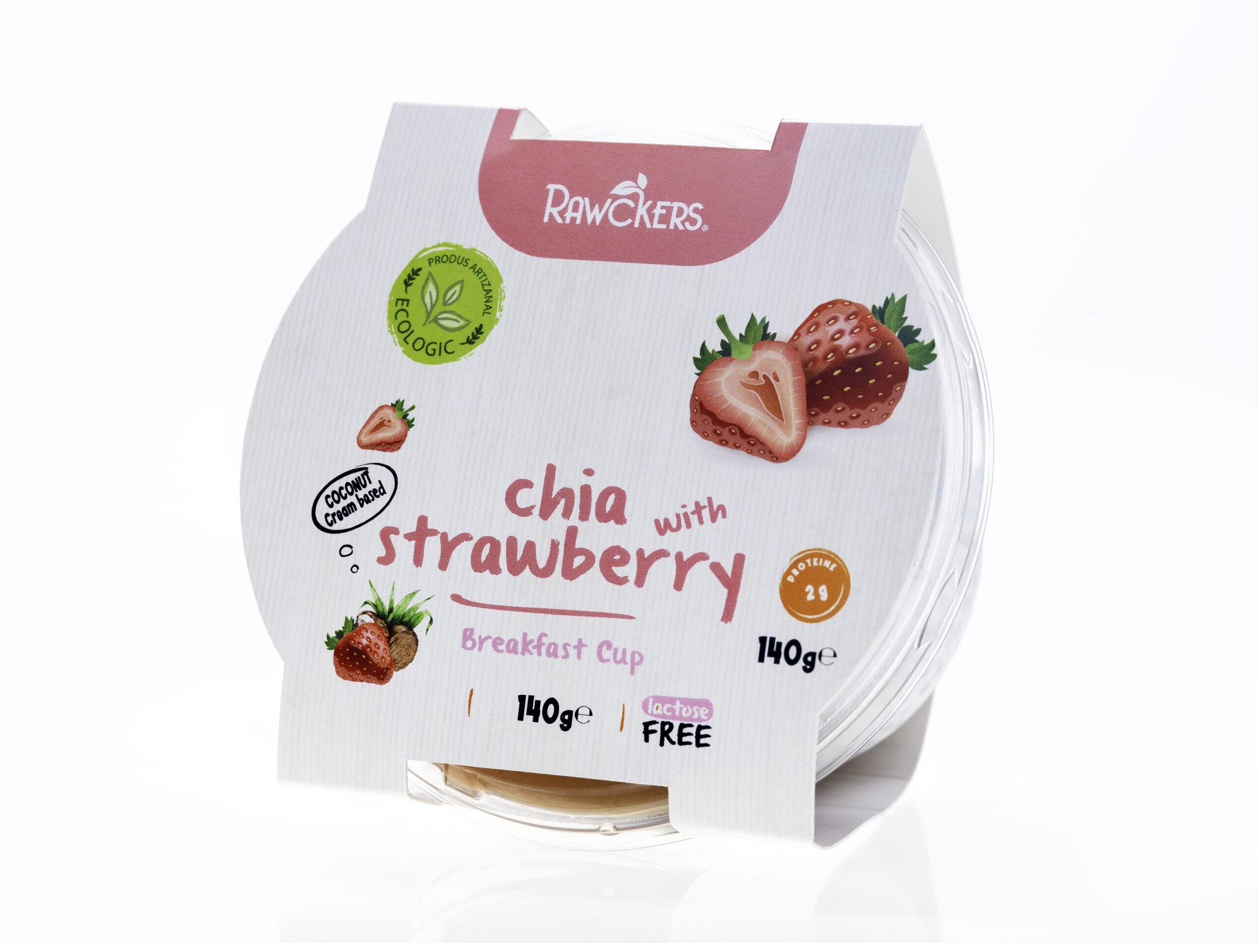 Desert ECO - Chia cu căpșuni NOU