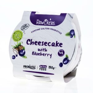 Cheesecake ECO din cremă de cocos, cu afine