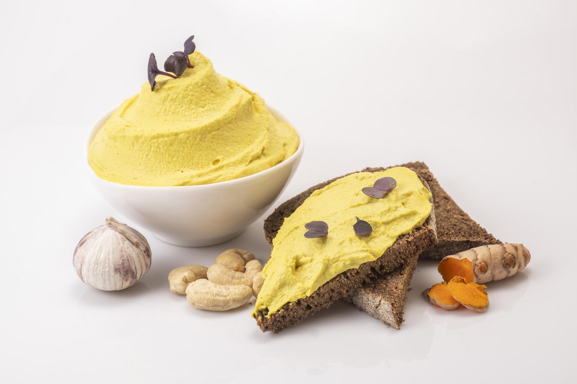 Cremă din caju ECO, cu turmeric - imagine 2