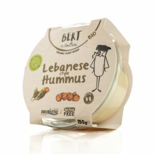 Lebanese style Hummus- alternativă vegetală la humus, din năut ECO