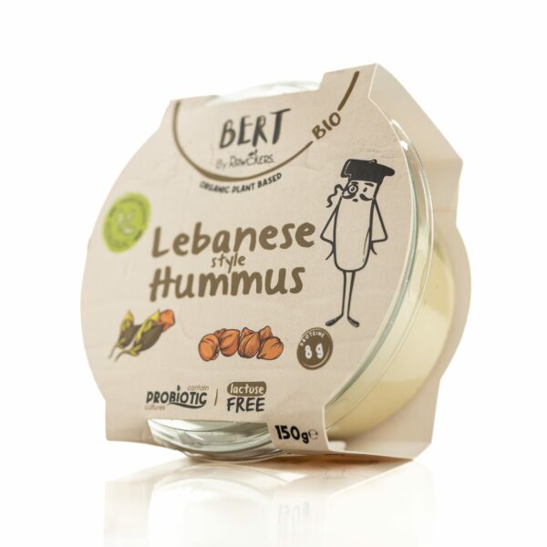 Lebanese style Hummus- alternativă vegetală la humus, din năut ECO