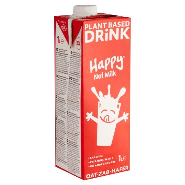 Happy Not Milk - Băutură UHT din ovăz cu calciu, vitamine D și B12 1 l - imagine 2