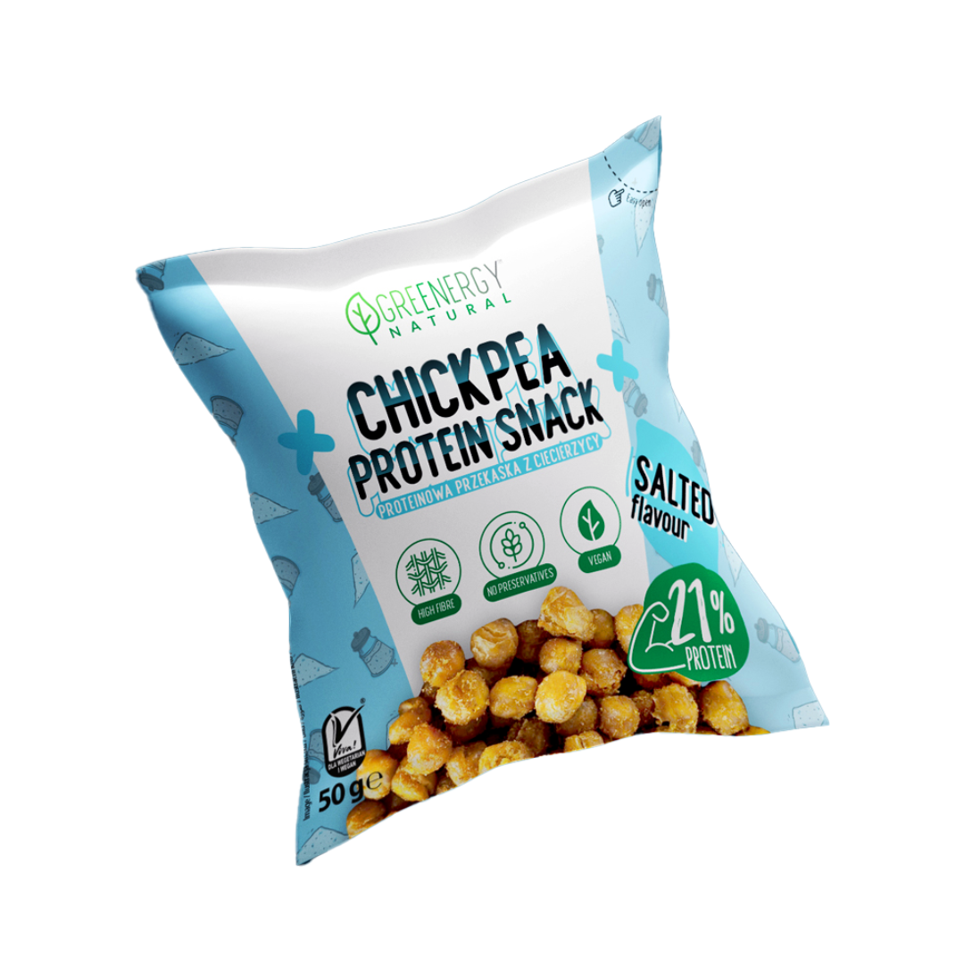 Gustare proteică din năut – cu sare