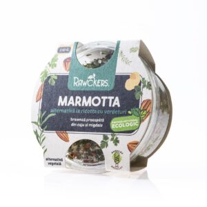 Ricotta Marmotta cu verdețuri - brawnză ECO proaspătă