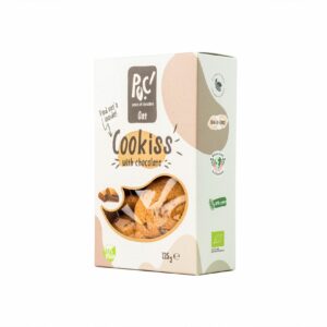 Biscuiți din ovăz cu ciocolată, ecologici