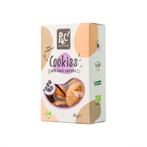 Biscuiți cu coacăze negre, ecologici
