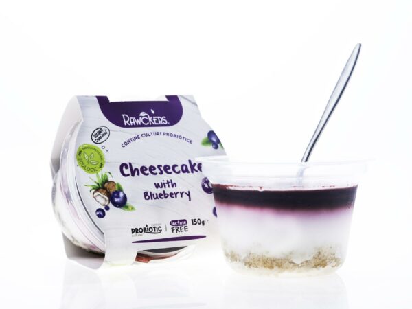 Cheesecake ECO din cremă de cocos, cu afine - imagine 2