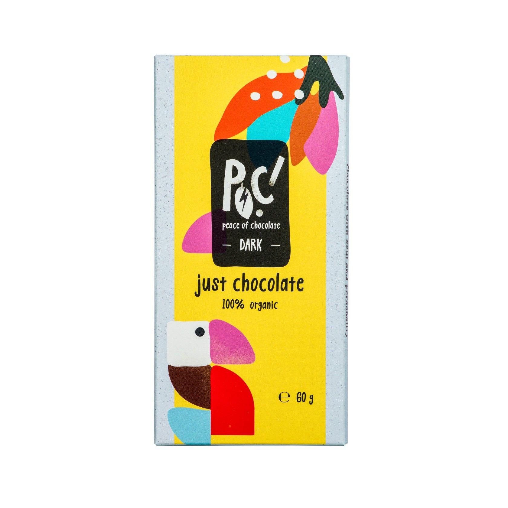 Ciocolată neagră 60g, ecologică