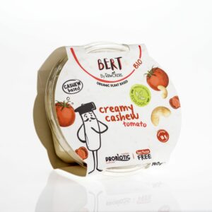 Creamy Cashew Tomato – alternativă vegetală la cremă de brânză din nuci caju Eco, cu roșii uscate