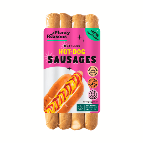 Alternativă vegetală la crenvurști Hot-Dog
