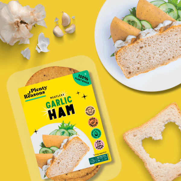 Alternativă vegetală la șuncă cu usturoi - imagine 2