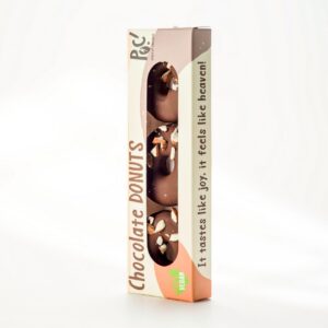 Gogoși cu ciocolată neagră, ecologice