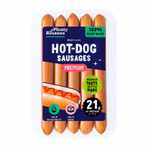Alternativă vegetală la crenvruști Hot-Dog, Premium