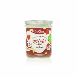 Joyurt - alternativă vegetală din nuci caju ECO, cu căpșuni