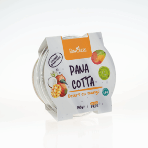 Pana cotta ECO - desert cu mango